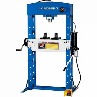 NORDBERG N3650A ПРЕСС пневмоуправление, 50 тонн, педаль