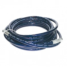 Рукав WPH-1 (МТ13) d=6 L=1,50м 1/4 520 Bar, черный (поводок) ZEC
