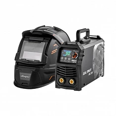 Инвертор сварочный ARC 200 "REAL SMART" (Z28303) Black (маска+краги)