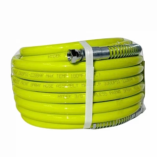 HDK141-5G Рукав d=6 L=1,50м 1/4 228 Бар, Зелёный (антистатический) с пружинами гибкие (HYDEK)