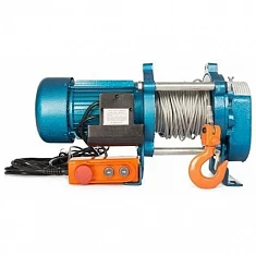 Лебедка TOR KCD-300 E21 (ЛЭК-300) 300 кг, 220 В с канатом 70 м 1002129