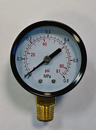 Манометр особопрочный D 50 мм, 1/4