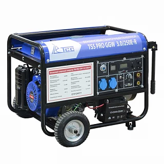 Бензиновый сварочный генератор TSS PRO GGW 3.0/250E-R