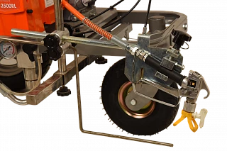 ASPRO 2500RL окрасочный аппарат для дорожной разметки
