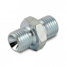 HF 1/4”x1/4” Соединение для шлангов Hose Fitting, M1/4"-M1/4" Charhs