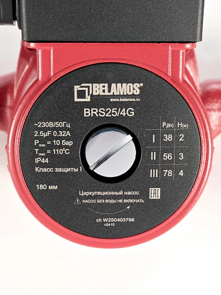 Циркуляционный насос Belamos BRS 25/4G (180мм)