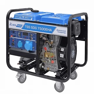 Дизель генератор TSS SDG 7500EHA