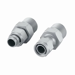 Адаптер NPT(ш) 1/2 (60°) - NPT(ш) 1/2 (60°) TH004NC Wagner