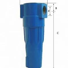 Циклонный сепаратор Dali CAZF-3.6 (2.5-3.6 м3/мин, 16 бар, 3/4") 