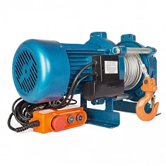 Лебедка TOR KCD-500 E21 (ЛЭК-500) 500 кг, 220 В с канатом 70 м