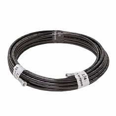 Рукав WPH-1 (МТ13) d=6 L=15,00м 1/4, 520 Bar, черный (418720) ZEC