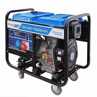 Дизель генератор TSS SDG 7500EH3A