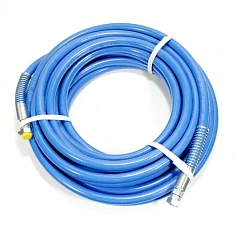 Рукав PPH-2 (VE 75) d=10 L=1,50м 3/8 304 Bar синий, антистатический, с пружинами