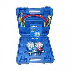 Манометрический коллектор VMG-2-R410A-B-03 (R22, R134A, R410A, R407C)