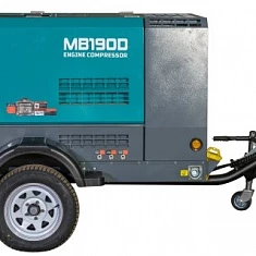 Дизельный винтовой компрессор MB-MB190D-7+AC шасси 